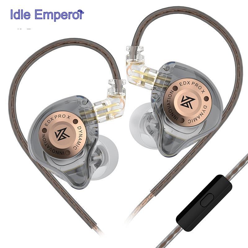 Kz EDX PRO X หูฟังไดนามิก HIFI เบส สําหรับเล่นกีฬา KZ EDX PROX ZSTX ZSN PROX EDC EDA
