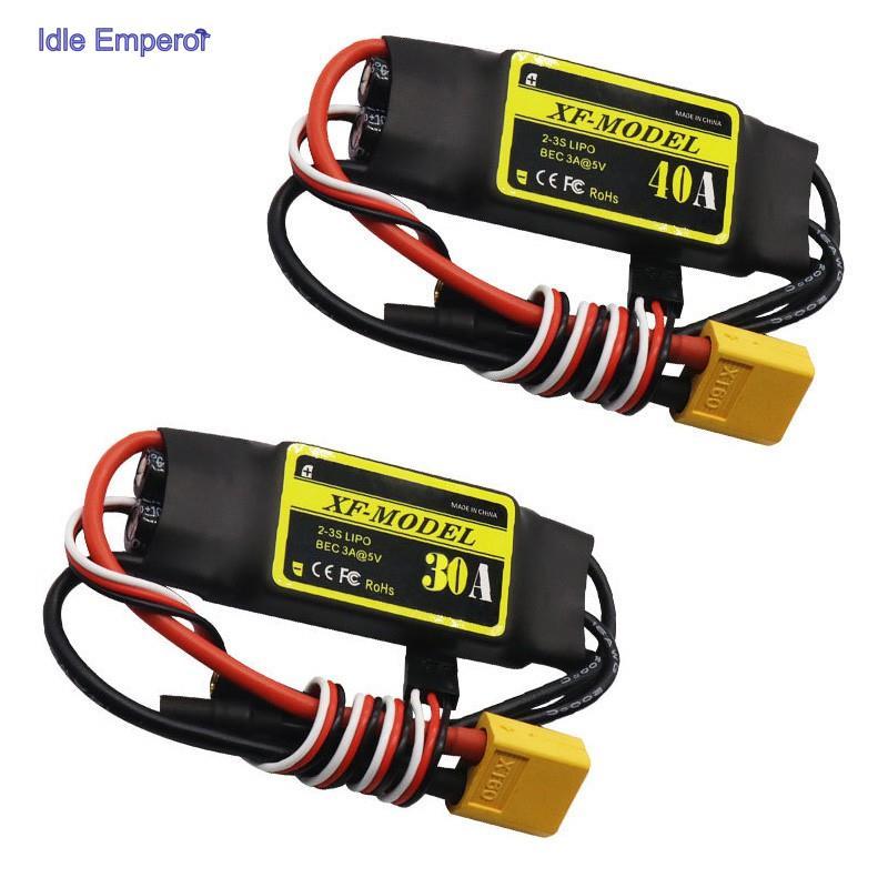XF30A XF40 30A 40A Brushless ESC T / XT60 Plug For SU27 RC Airplane EPO fixed wing for Rc Quadcopter