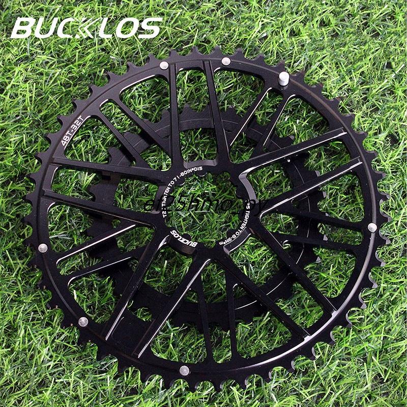 GXP จานหน้าจักรยาน 48-32T ความเร็วสองระดับ สําหรับ SRAM GXP Crankset