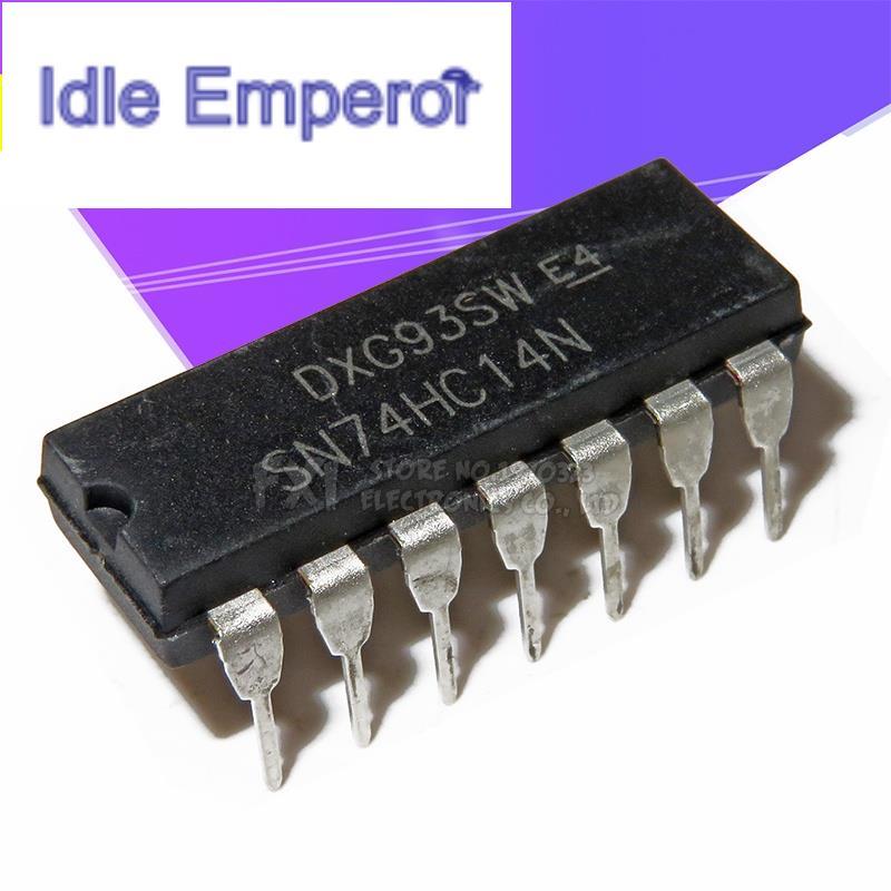 ปลั๊กตรง SN74HC14N SN74HC14 DIP14 DIP 74HC14N 74HC14 10 ชิ้น