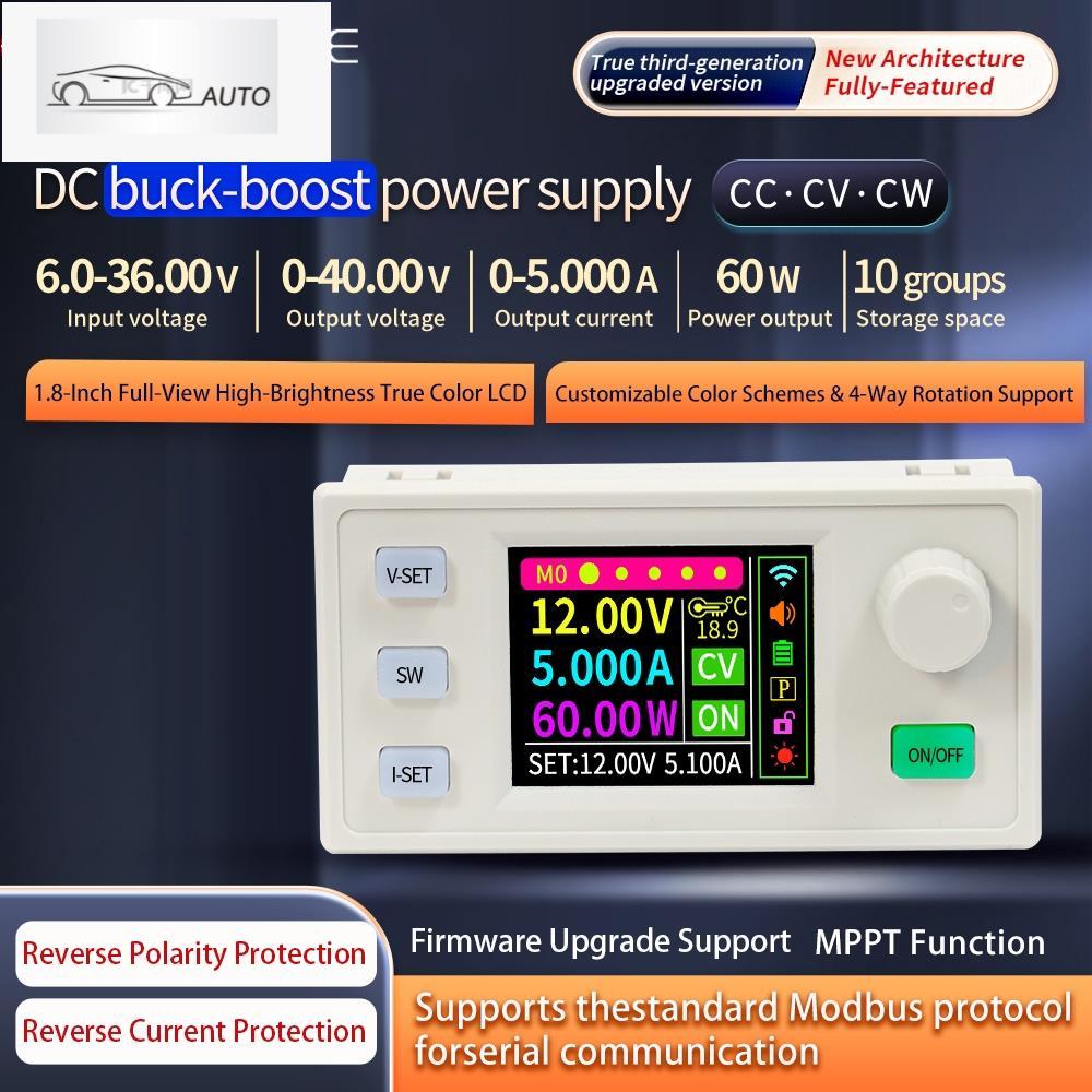SK60S 60W CNC DC Buck Boost Converter ตัวควบคุมกระแสไฟแบบปรับได้อัพเกรดแรงดันไฟฟ้าคงที่แหล่งจ่ายไฟ S