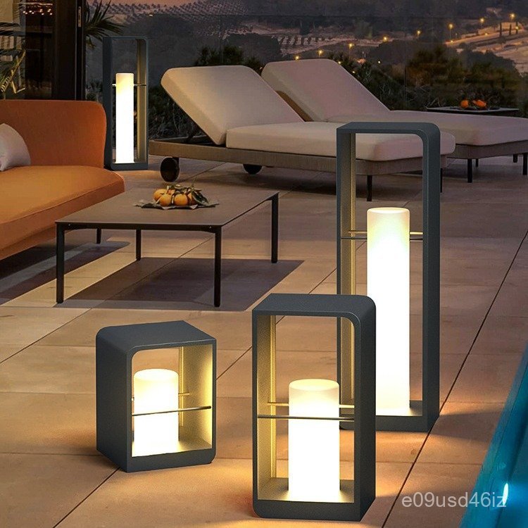 Solar Lawn Light Outdoor Waterproof Garden Light Villa Landscape Light Clubhouse Garden Lawn Light L