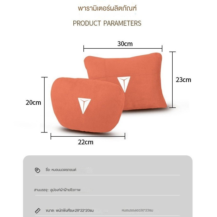 Deepal s07 Car Headrest deepal l07 Lumbar Headrest Headrest อุปกรณ์ตกแต่งภายในรถยนต์ เบาะรองนั่ง หมอ