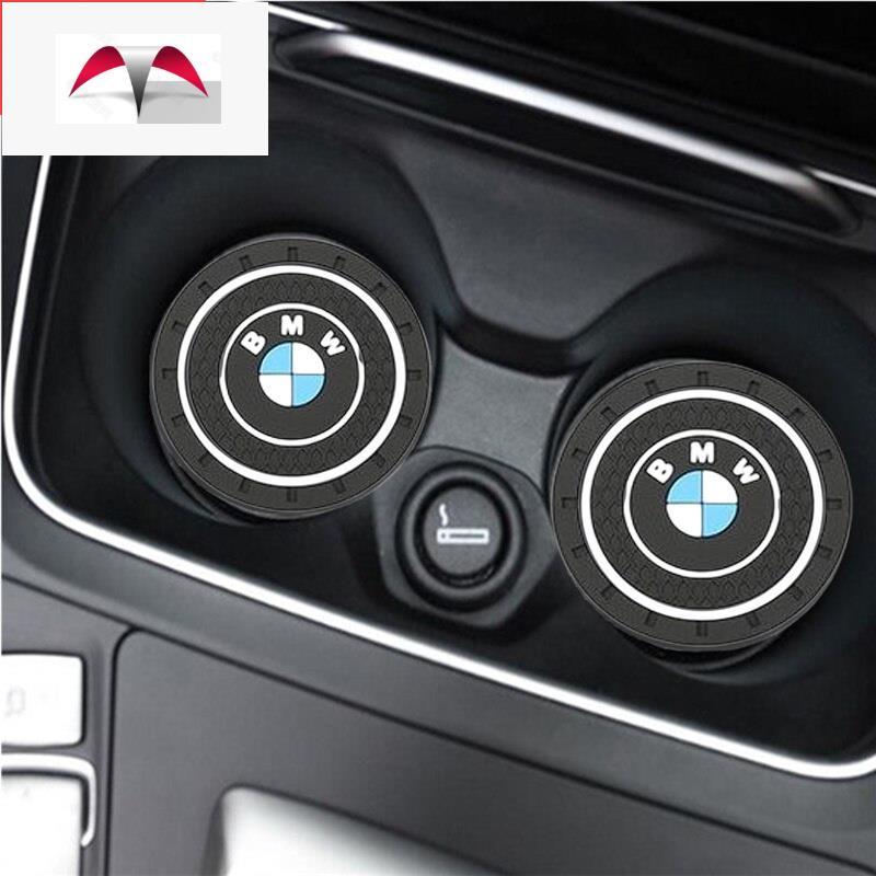 BMW สําหรับรถยนต์ ซิลิกาเจล กันน้ำ ที่วางแก้วน้ำ ที่รองแก้ E84 645ci E63 E36 E30 F25 X3 G01 X1 F48 F