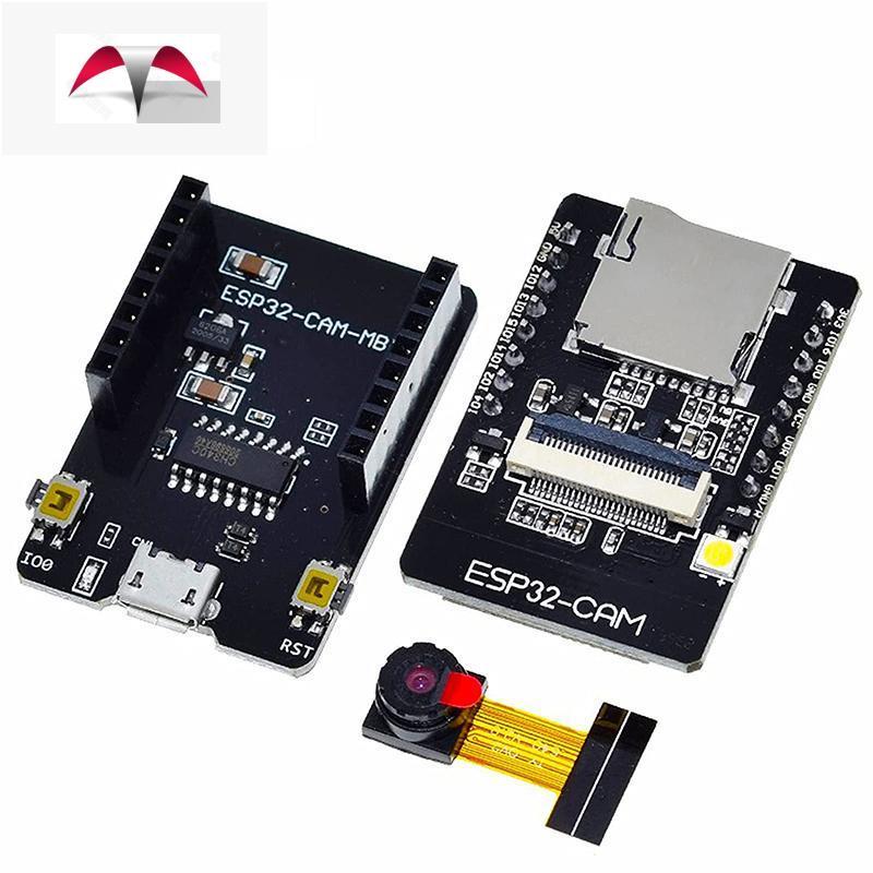 ESP32-CAM /ESP32-CAM-MB WIFI บอร์ดพัฒนาบลูทูธ CH340G OV2640 Kamera