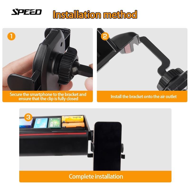 PMH-Alphard 40 vellfire 40 (2023.6-2027) ถาดกล่องเก็บแผงหน้าปัด+ 360° หมุนที่วางโทรศัพท์เครื่องมือแผงออแกไนเซอร์ - รูปที่ 7