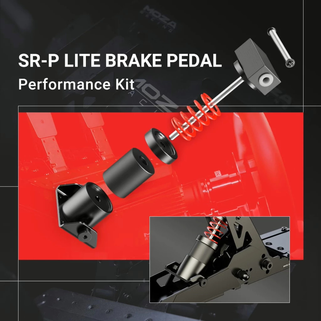MOZA Racing Simulator SRP Pedal Competition Package SRP LITE Pedal CRP 2 Pedal Enhancement Package [