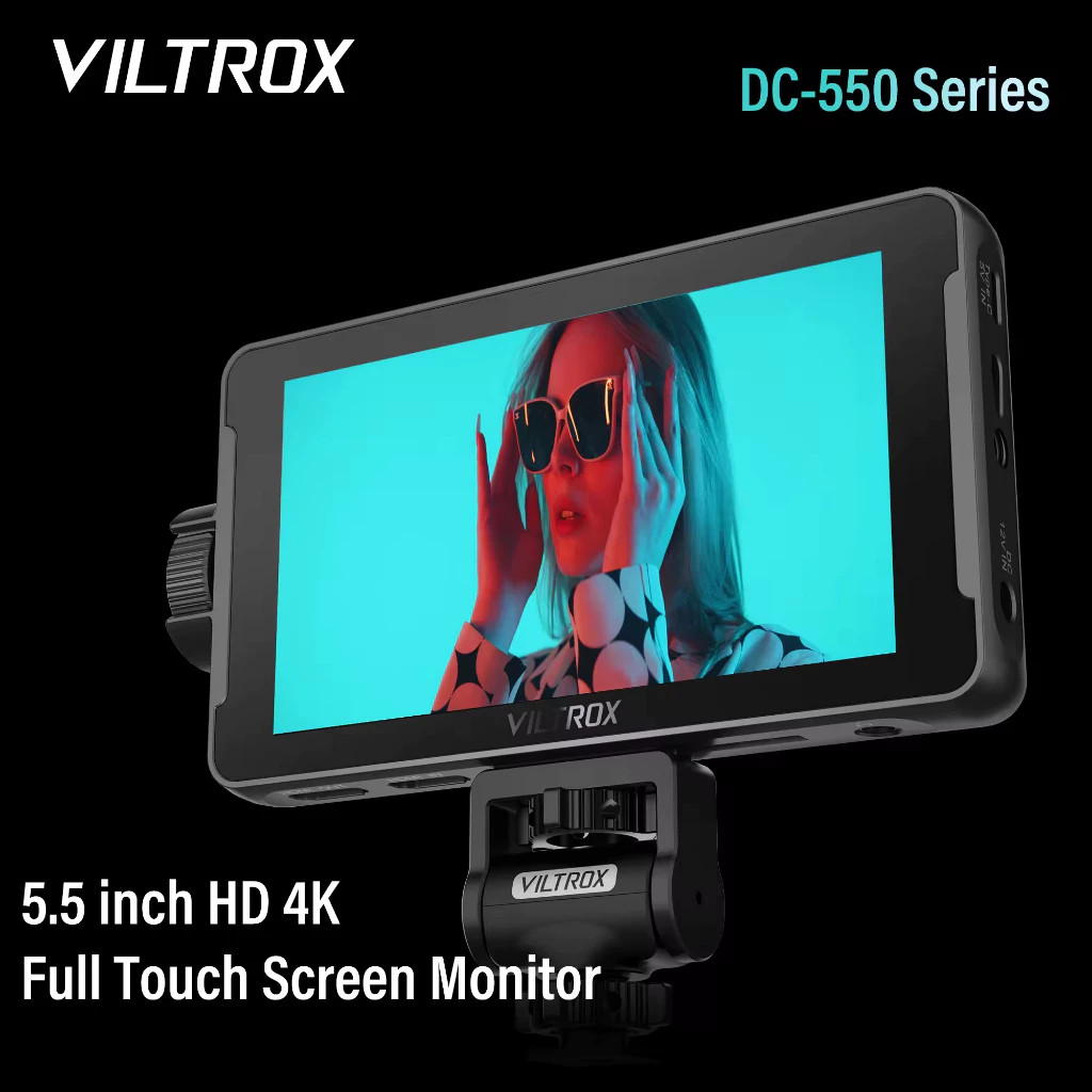 VILTROX DC-550 Pro 5.5 นิ้ว 4K Profissional กล้องแบบพกพาสตูดิโอ Monitor HDMI หน้าจอสัมผัส Field 3D L