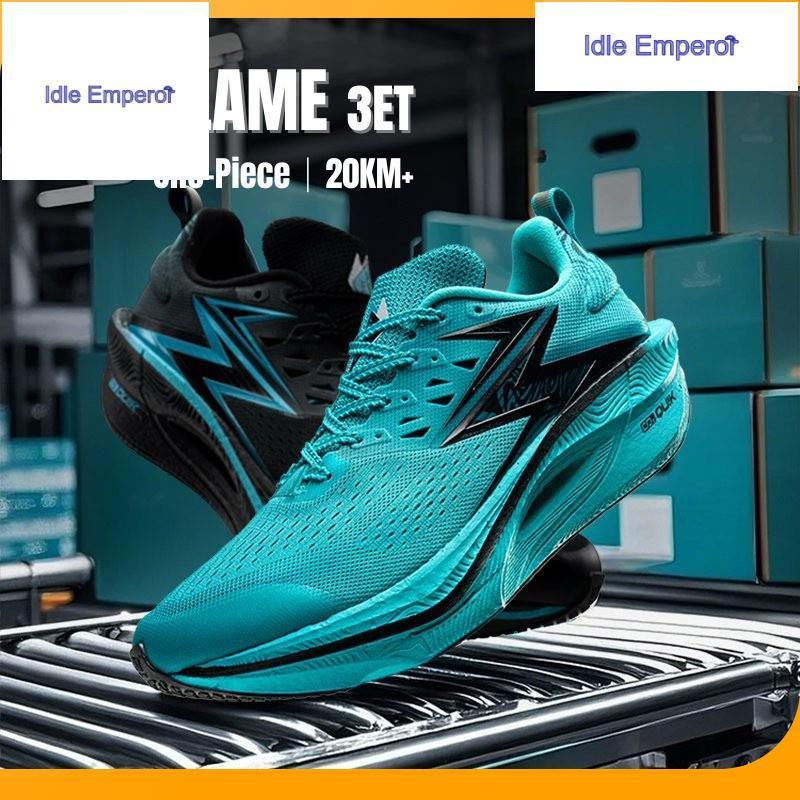 361 Degrees Flame 3 ET รองเท้าวิ่งชาย รองเท้ากีฬาแบบชิ้นเดียว ระบายอากาศ ไม่ลื่น ทนทานต่อการสึกหรอ 6