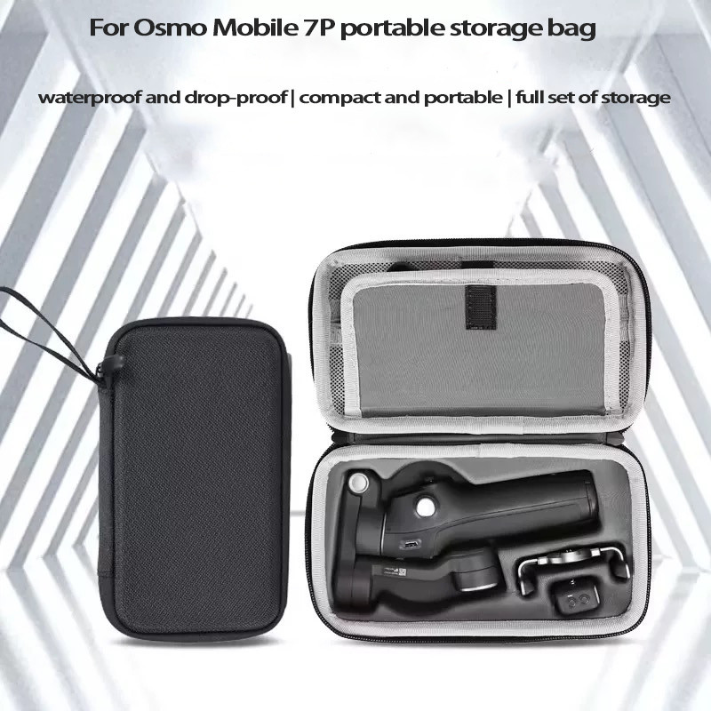 สําหรับ Osmo Mobile 7P กรณี,กระเป๋าสะพายแบบพกพาสําหรับ DJI Osmo Mobile 7 Pro/7P/7 Gimbal Stabilizer 