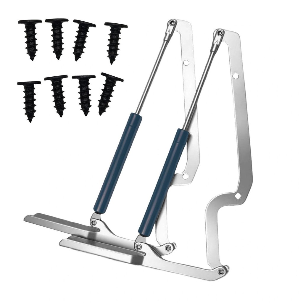 2ชิ้น Keter ทดแทนบานพับกล่องเก็บของ，เหมาะสำหรับ Keter กล่องเก็บของกลางแจ้งพร้อมสกรู YVPB