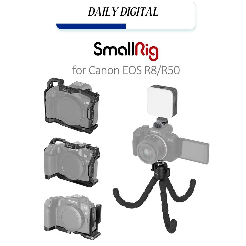 Smallrig Canon EOS R8/R50 อุปกรณ์เสริมCage/L-Bracket/Vlogging ขาตั้งกล้อง