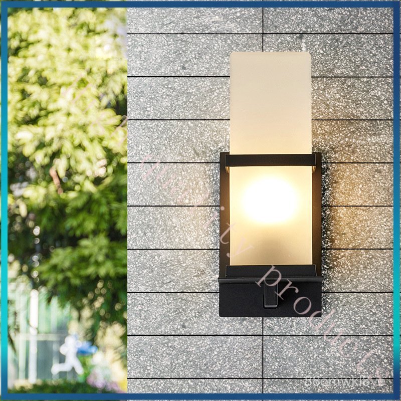Outdoor Wall Lamp Waterproof Exterior Wall Lamp Villa Courtyard Hotel Gate Balcony Terrace Corridor 