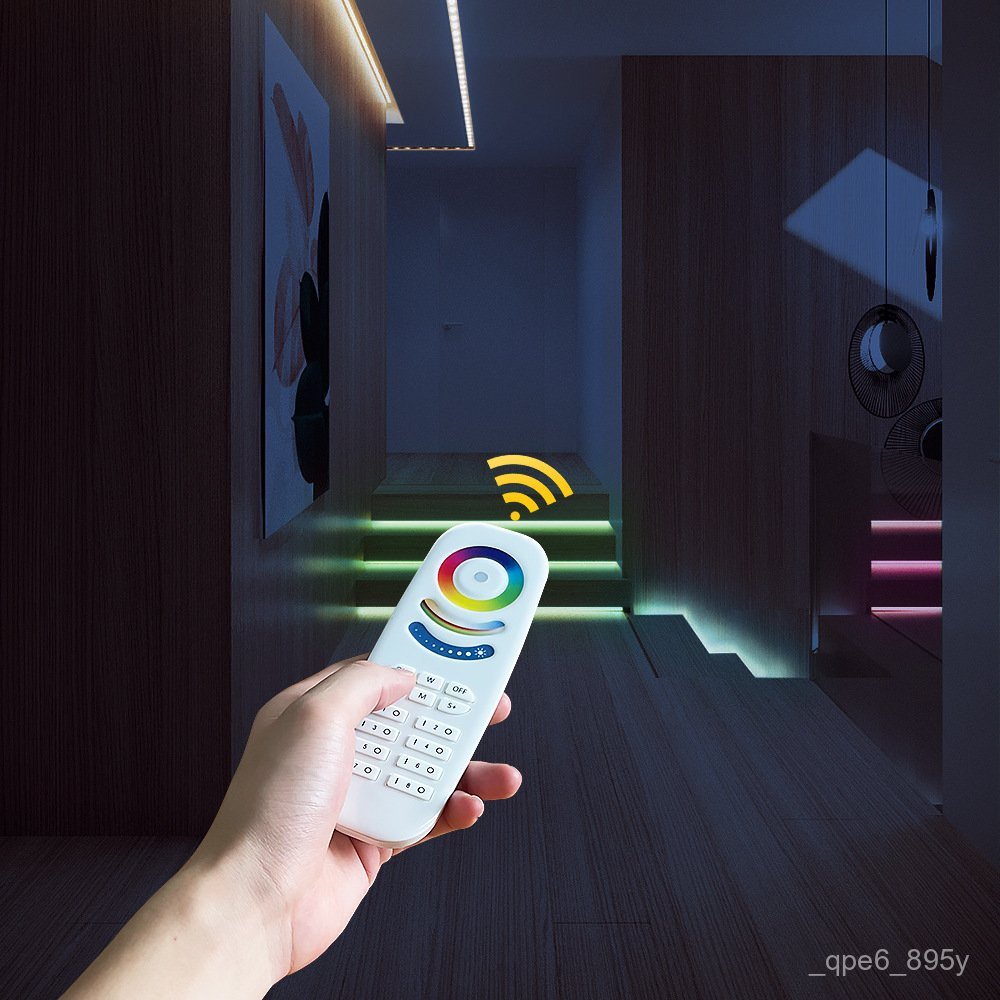 Gled Wireless Touch8Group LED Remote control RGBCCT Smart Light Strip Module Panel2.4G Dimming and c