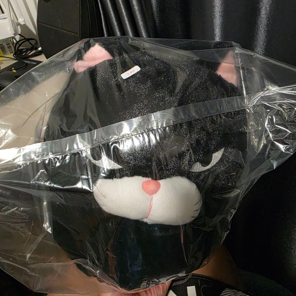 ตุ๊กตา แมวดำ Amuse หน้าบึ้ง