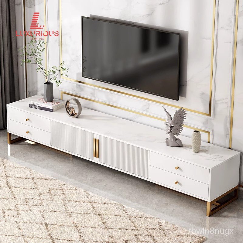 ตู้วางทีวีสำหรับใช้ในห้องนั่งเล่นที่บ้าน2025ตู้วางทีวีแบบมินิมอลทันสมัยสำหรับอพาร์ตเมนต์ขนาดเล็กพร้อ