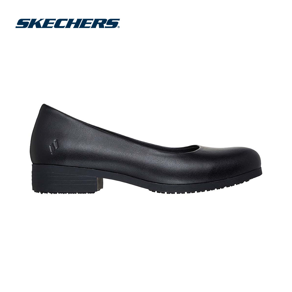 Skechers สเก็ตเชอร์ส รองเท้าทำงานผู้หญิง Women Work Naulia Work Shoes - 108322-BLK Memory Foam (latest)