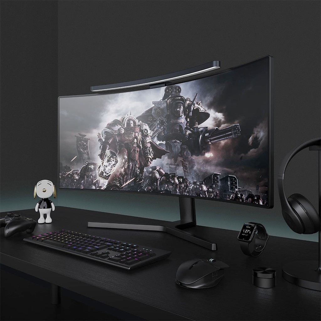 ไฟติดจอ LYMAX จอโค้ง ป้องกันสายตา LED สำหรับคอมทุกประเภท UJDZ