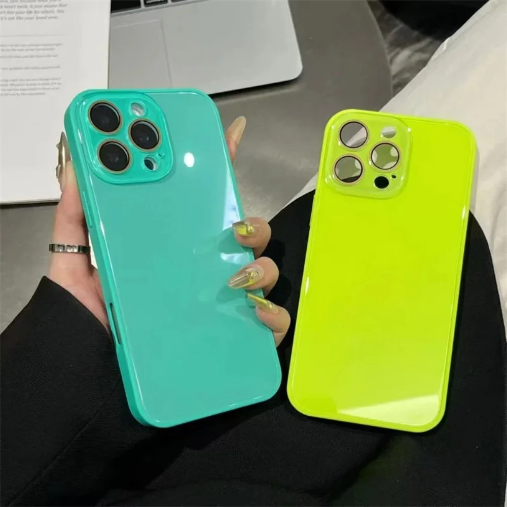 ใหม่สี Ice Like Glass ทันทีเปลี่ยน 17 ขนาดใหญ่ Windows เคสโทรศัพท์สําหรับ IPhone 17 16 15 14 13 12 11 Pro Max ป้องกันกล้ thumbnail 3