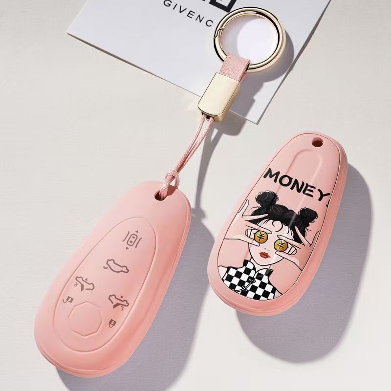 TPU เหมาะสําหรับ MG Cyberster Key Cover 2024 MG Cyberster Sports MG S5 EV Car Case Buckle