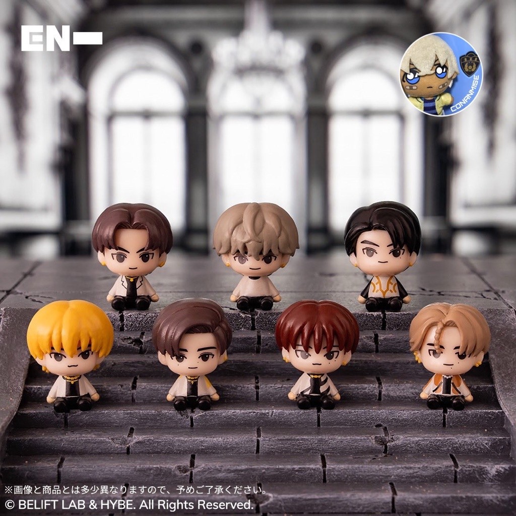 ENHYPEN x BANDAI🇯🇵 Bath Bomb with Surprise Inside - จองวอน ฮีซึง เจย์ เจค ซองฮุน ซอนอู นิกิ เอนไฮเพน มาสคอต ตุ๊กตา