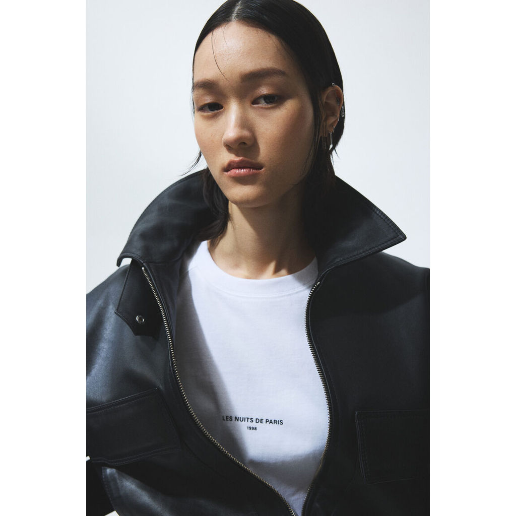 H&M(เอชแอนด์เอ็ม) เสื้อเจอร์ซีย์โอเวอร์ไซส์ Women Oversized jersey top 1323987_3