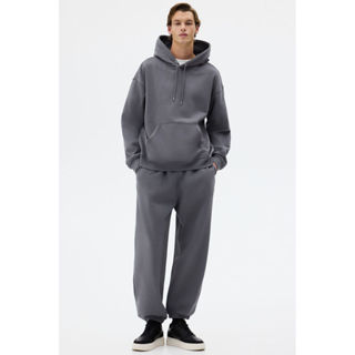 H&M(เอชแอนด์เอ็ม) ชุดฮู้ดดี้และกJoggers แบบหลวม 2 ชิ้น Men 2…