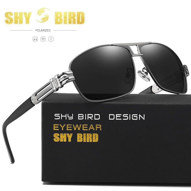 New Sunglasses Men's polarized sunglasses Men's driving sunglasses Toad glasses A377