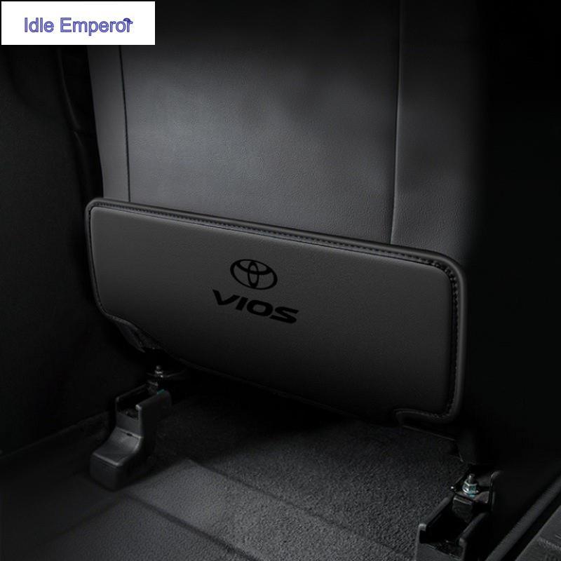 Nappa สําหรับ Toyota Vios gen3/Vios gen2/Vios gen1 ชุดแต่ง พนักพิงหนัง Anti Kick Pad Vios อุปกรณ์เสร