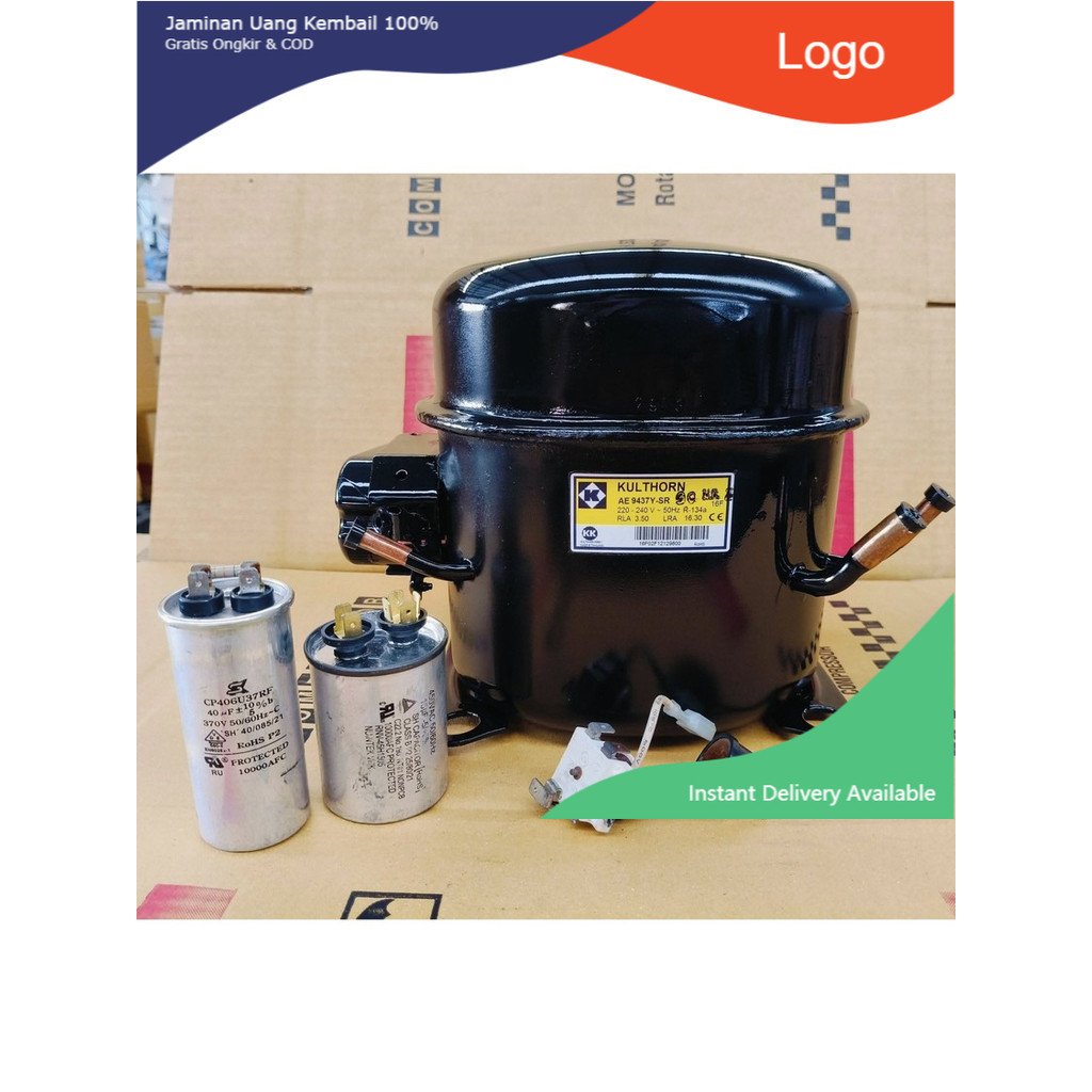 คอมเพรสเซอร์ AE9437Y-SR 5/8HP 134A  มือสอง