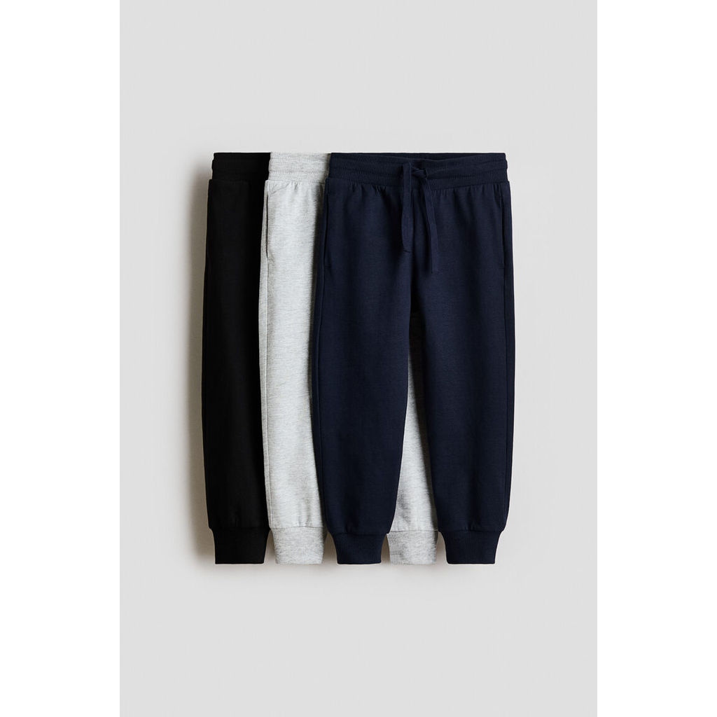 H&M(เอชแอนด์เอ็ม) กางเกงจ็อกเกอร์แพ็ค 3 ชิ้น เด็กผู้ชาย 0738873