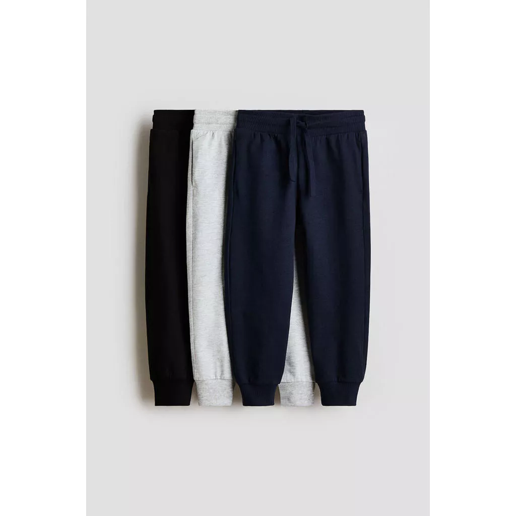 H&M(เอชแอนด์เอ็ม) กางเกงจ็อกเกอร์แพ็ค 3 ชิ้น เด็กผู้ชาย 0738873
