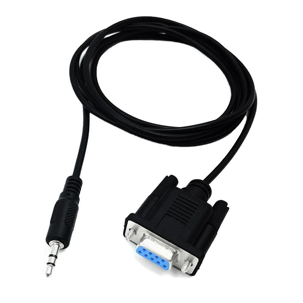DB9 9 Pin VGA female cable ,DB 9 Female to TRS 3.5mm (1/8in) TRS Stereo Male Serial Data Cable-6 Fee