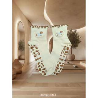 Grip socks - simply.fitco ถุงเท้ากันลื่น ถุงเท้าโยคะ ถุงเท้า…