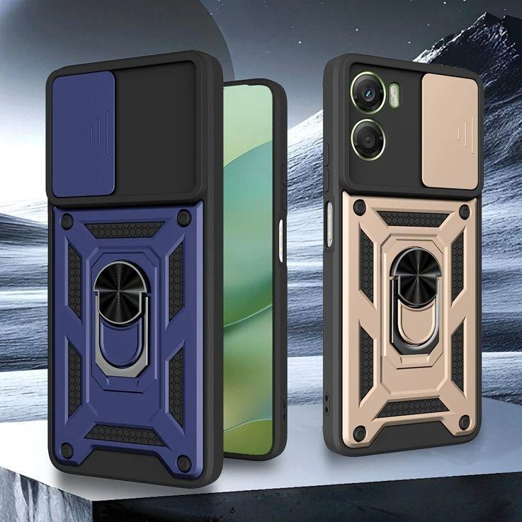 เหมาะสําหรับ Motorola Moto G06 4G เคสโทรศัพท์กันกระแทกเกราะแม่เหล็กผู้ถือแหวนสําหรับ Moto G06 G 06 M