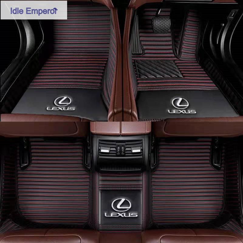 Lexus RX270, RX300,RX350,RX450,NX AZ10,NX AZ20,RZ พรมปูพื้นรถยนต์ 5 ที่นั่ง หนังกันน้ํา ขับมือขวา