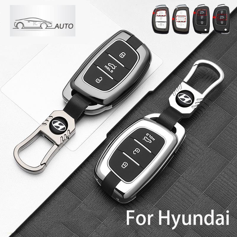 สําหรับ Hyundai สังกะสีสมาร์ท Key Fob กรณีคีย์ Hyundai Tucson Avante i10 i20 i30 HB20 IX25 IX35 IX45
