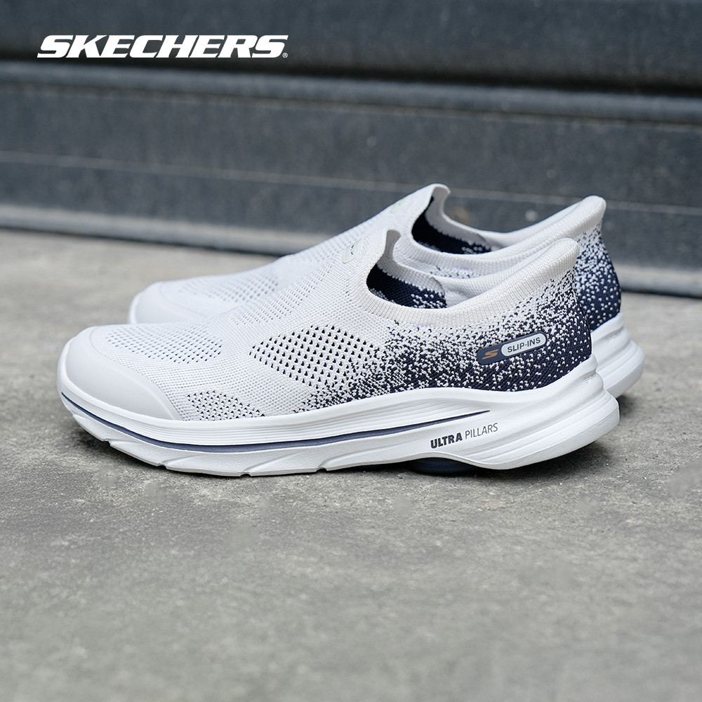 Skechers สเก็ตเชอร์ส รองเท้าผู้ชาย Men GOwalk 8 GOwalk Shoes - 216784-WNV - Air-Cooled Goga Mat (lat