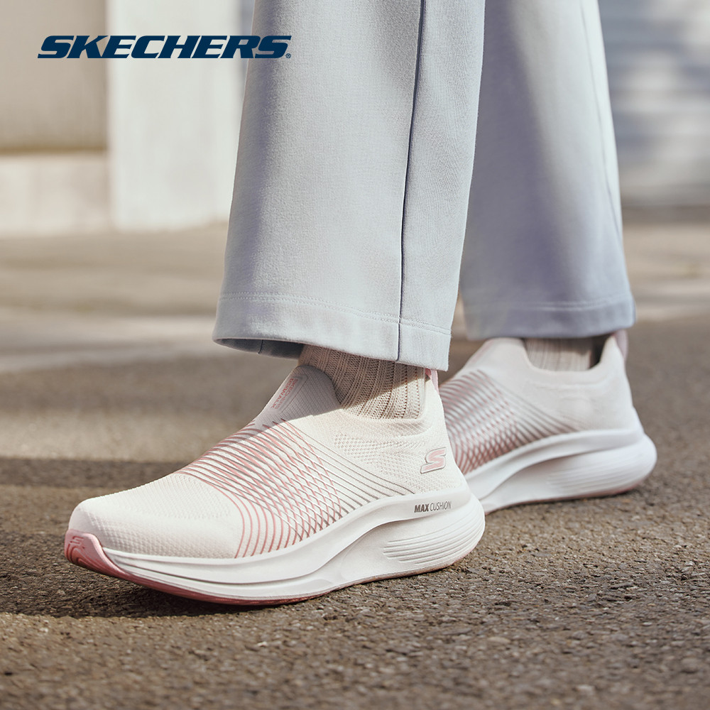 Skechers สเก็ตเชอร์ส รองเท้าผู้หญิง Women GOwalk Max Walker GOwalk Shoes - 125052-WPK -  Goga Mat  (