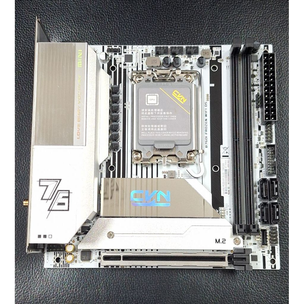 เมนบอร์ดitxมือ✌️B760I COLORFUL CVN FROZEN WIFI DDR5
