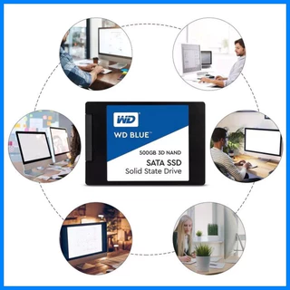 SSD ใหม่ 250GB,500GB,1TB Western Digital SSD (เอสเอสดี) WD BLUE SATA 3 2.5" 3D NAND