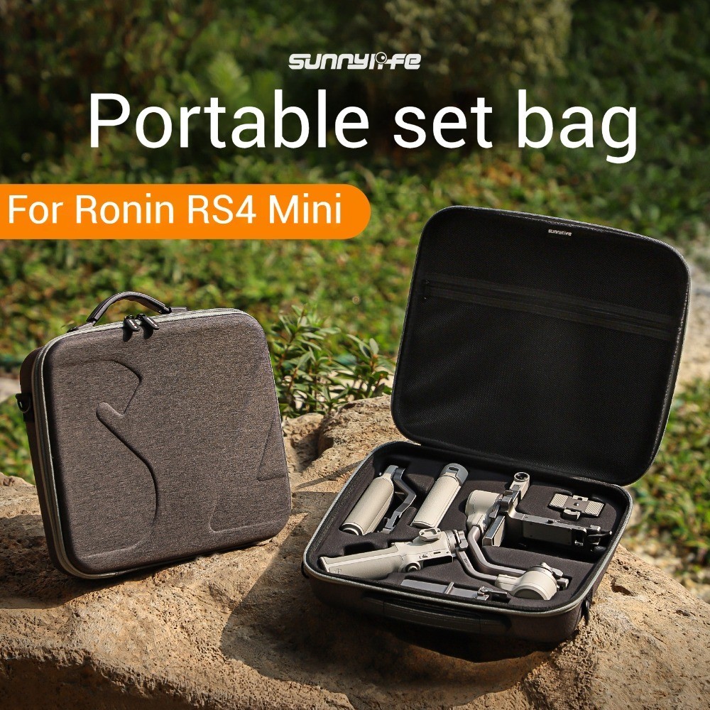 สําหรับกระเป๋าเก็บชุด DJI RS4 Mini, RS4 Mini Ronin Handheld Stabilizer กระเป๋าเดินทางอุปกรณ์ป้องกัน