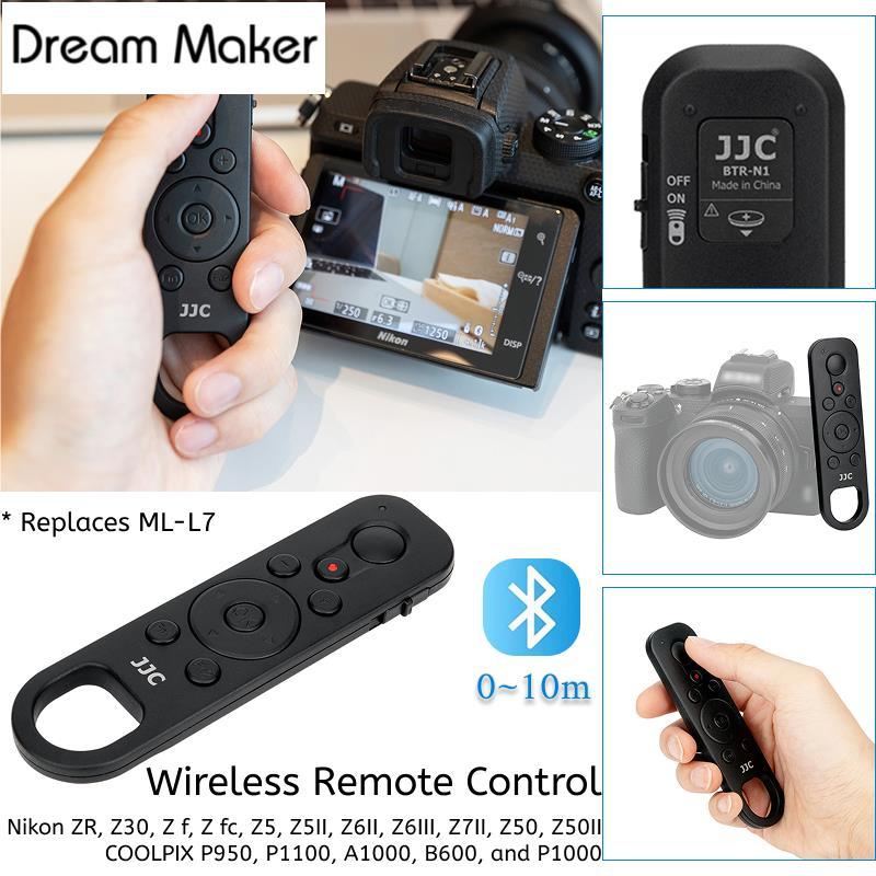 ML-L7 บลูทูธไร้สายรีโมทคอนโทรลชัตเตอร์สําหรับ Nikon ZR Z30 ZF ZFC Z5II Z6II Z6III Z7II Z50II Z50 Z5 