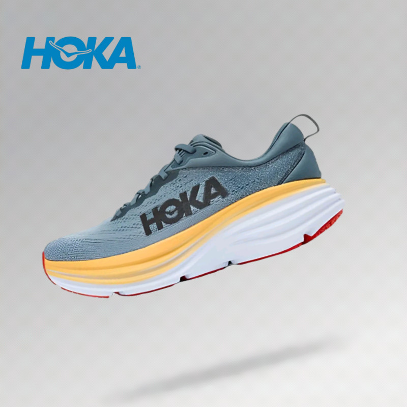 ของแท้ 100% 👟 HOKA ONE ONE Bondi 8 Wide Blue Low