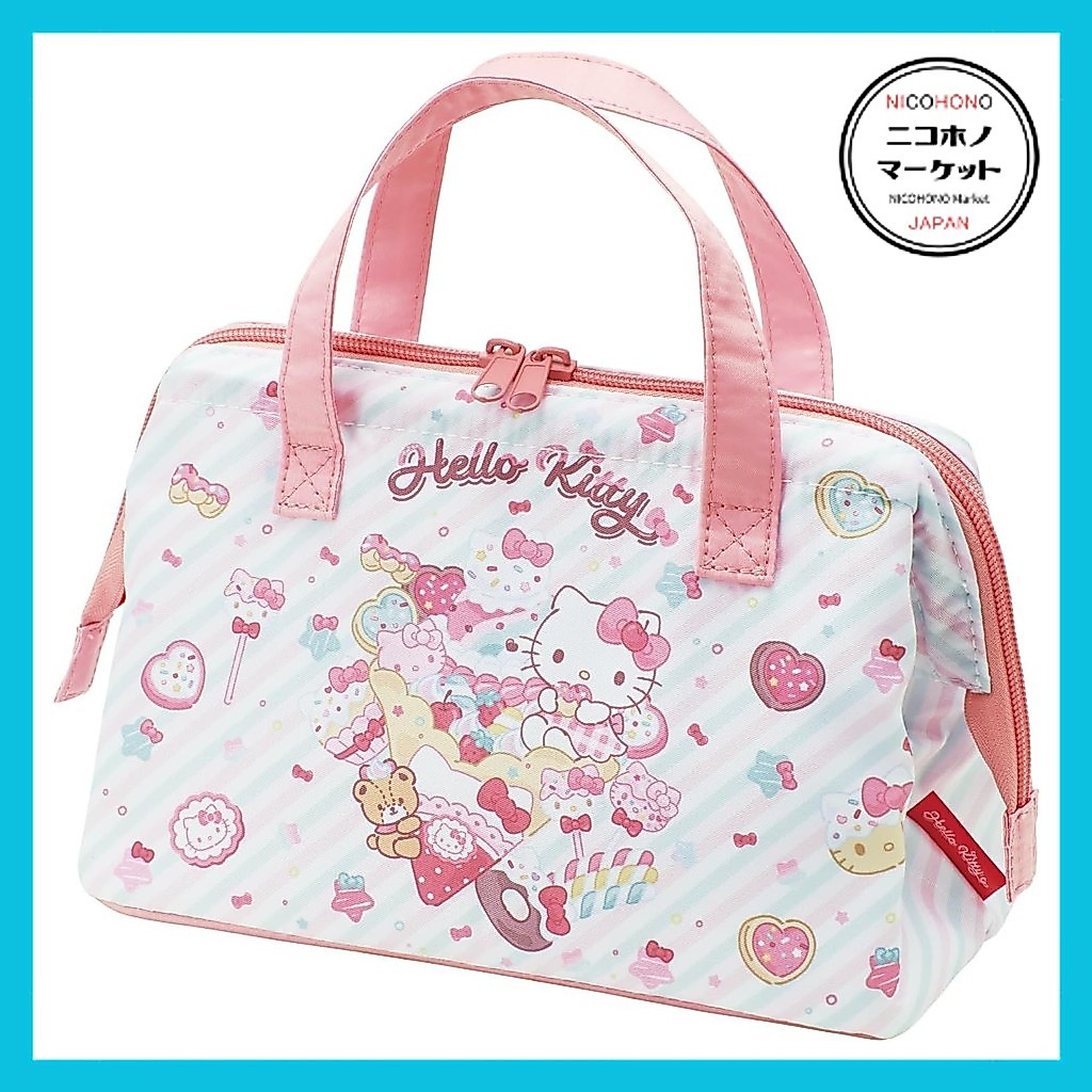 Direct From Japan！　Skater Lunch Bag Cool Pouch Women's Sanrio Hello Kitty Fancy Snacks Weets Girls K