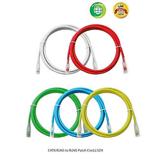 สายแลน Link Cat6 RJ45 Lan Cable 1เมตร/3 เมตร/5 เมตร/10 เมตร RJ45 PATCH CORD (US-51XXLZ)