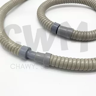 ท่อน้ำทิ้งแอร์ ยาว60CM,120CM. 3/8 ท่อแอร์ 60CM ท่อน้ำทิ้งวอล์ไทป์ ท่อย่นแอร์ แอร์บ้าน