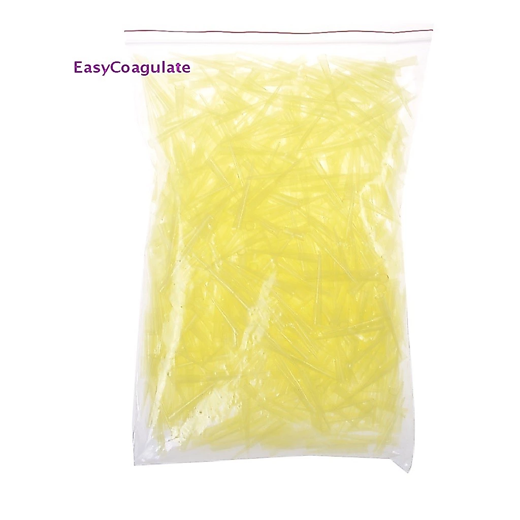 หลอดปิเปต สีเหลืองใส สําหรับห้องปฏิบัติการ 1000 ชิ้น