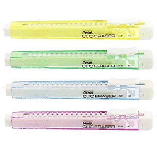 ยางลบ เลื่อนไส้ Pentel / ไส้ รีฟิลล์ เพนเทล Slider Clic ZE81 Refill ZER80[S24]