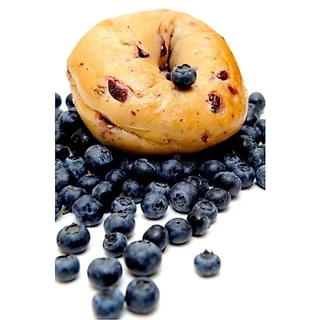 Blueberry Bagels 4 pcs. (110g/pc) บลูเบอรี่เบเกล 4 ชิ้น (110 g/ชิ้น) #14